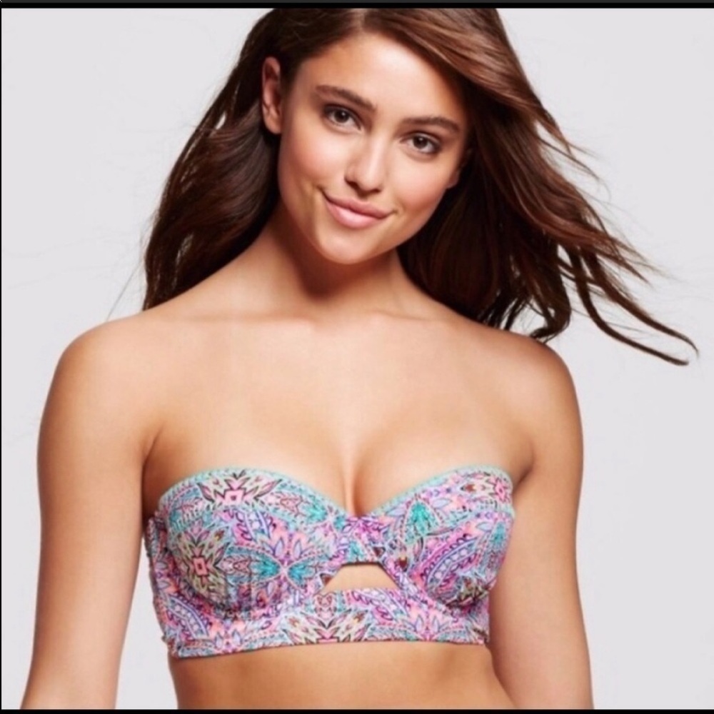NWOT Shade & Shore Bikini Top 34B